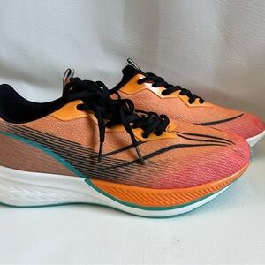 Women’s Orange and Black Athletic Sneakers
